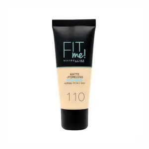 Maybelline Fit Me Matte + Poreless Foundation 30Ml 110 - Porcelain
