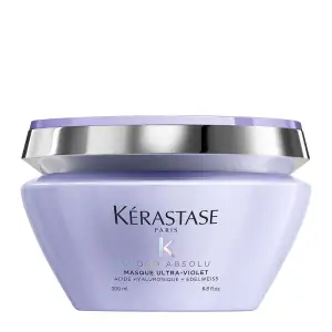 Blond Absolu Masque Ultra-Violet Μάσκα με Μωβ Χρωστική για Βαμμένα Ξανθά Μαλλιά 200Ml Kerastase μαλλιά Ενυδατωση - Θρεψη Μαλλιών