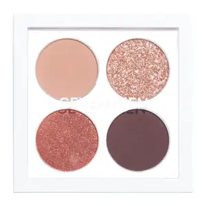 Seventeen Vibrant Eyes Quad Palette Color Pop 7 6Gr 04 Celestial Nudes
