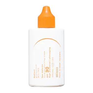 Sun Defense Fluid Moisturizing Cream Spf30 Tinted Radiant Πρόσωπο Αντιηλιακη Προστασια Αντιηλιακό