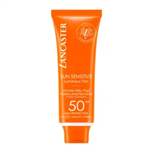 Sun Sensitive Oil-Free Milky Fluid Spf50 50Ml Lancaster Πρόσωπο Αντιηλιακη Προστασια Αντιηλιακό