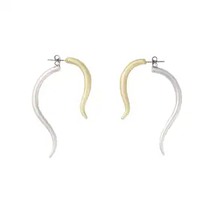 Σκουλαρίκια Φίδι- Επίχρυσα Power Of Symbol αξεσουάρ My Own