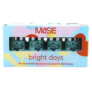 Seasonal Collection Bright Days Muse Society Μακιγιαζ Νύχια Ημιμόνιμα Βερνίκια