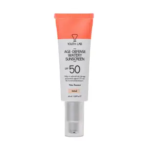Youth Lab Age-Defense Watery Sunscreen Spf 50 Tinted 40Ml