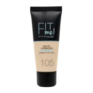 Fit Me Matte + Poreless Foundation 30Ml Maybelline Μακιγιαζ Καλυψη - Make Up