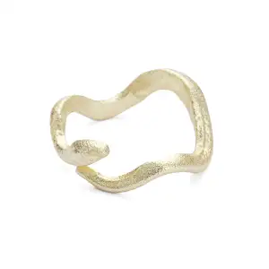 Δαχτυλίδι Φίδι - Επίχρυσο Power Of Symbol αξεσουάρ Δαχτυλίδια
