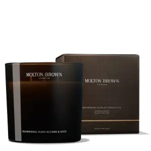 Mesmerising Oudh Accord Gold Luxury Candle 600Gr Molton Brown αρώματα για το Σπιτι Κεριά
