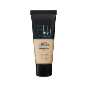 Maybelline Fit Me Matte + Poreless Foundation 30Ml 112 - Soft Beige