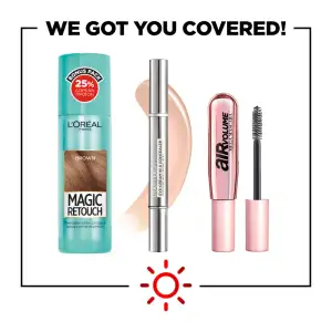 L’oréal Paris We Got You Covered Day Edition! Καλυψη Προσώπου Ριζας Black