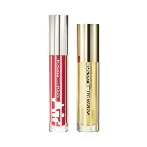 M·a·c Holiday Blowing Air Kisses Glossy Lips Duo Mac Μακιγιαζ Χειλη Lipgloss