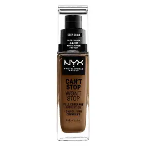Can&Apos T Stop Won&Apos Full Coverage Foundation 30Ml Nyx Professional Makeup Μακιγιαζ Καλυψη - Make Up