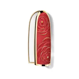 Guerlain Rouge G Blooming Denim The Double Mirror Jewel Case - Limited Edition Customisable Ultra-Care Lipstick Red Rose