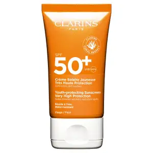 Very High Protection Youth Sun Care Cream Spf 50+ 50Ml Clarins Πρόσωπο Αντιηλιακη Προστασια Αντιηλιακό