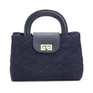 Σουέντ Τσαντάκι Χειρός - Μπλε My Own αξεσουάρ Τσάντες-Πορτοφόλια