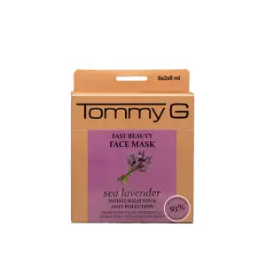 Fast Beauty Face Mask Sea Lavender Box Tommy G Πρόσωπο Καθαρισμος - Τονωση Μάσκα Προσώπου