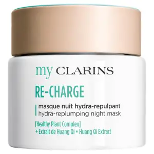 Re-Charge Hydra-Replumping Night Mask 50Ml Clarins Πρόσωπο Ενυδατωση - Αντιγηρανση Μάσκες Προσώπου