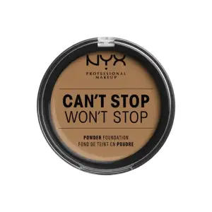 Nyx Professional Makeup Can&Apos T Stop Won&Apos Powder Foundation 10 7Gr Neutral Tan