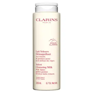 Velvet Cleansing Milk Creamy Texture 200Ml Clarins Πρόσωπο Καθαρισμος - Τονωση Καθαριστικά